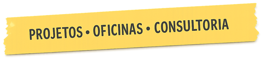 Adesivo: Projetos, Oficinas, Consultoria